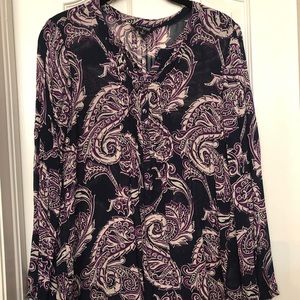Lucky Brand long sleeve blouse